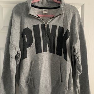 PINK half zip